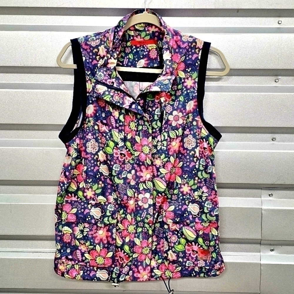 Oilily Floral Lightweight Vest
